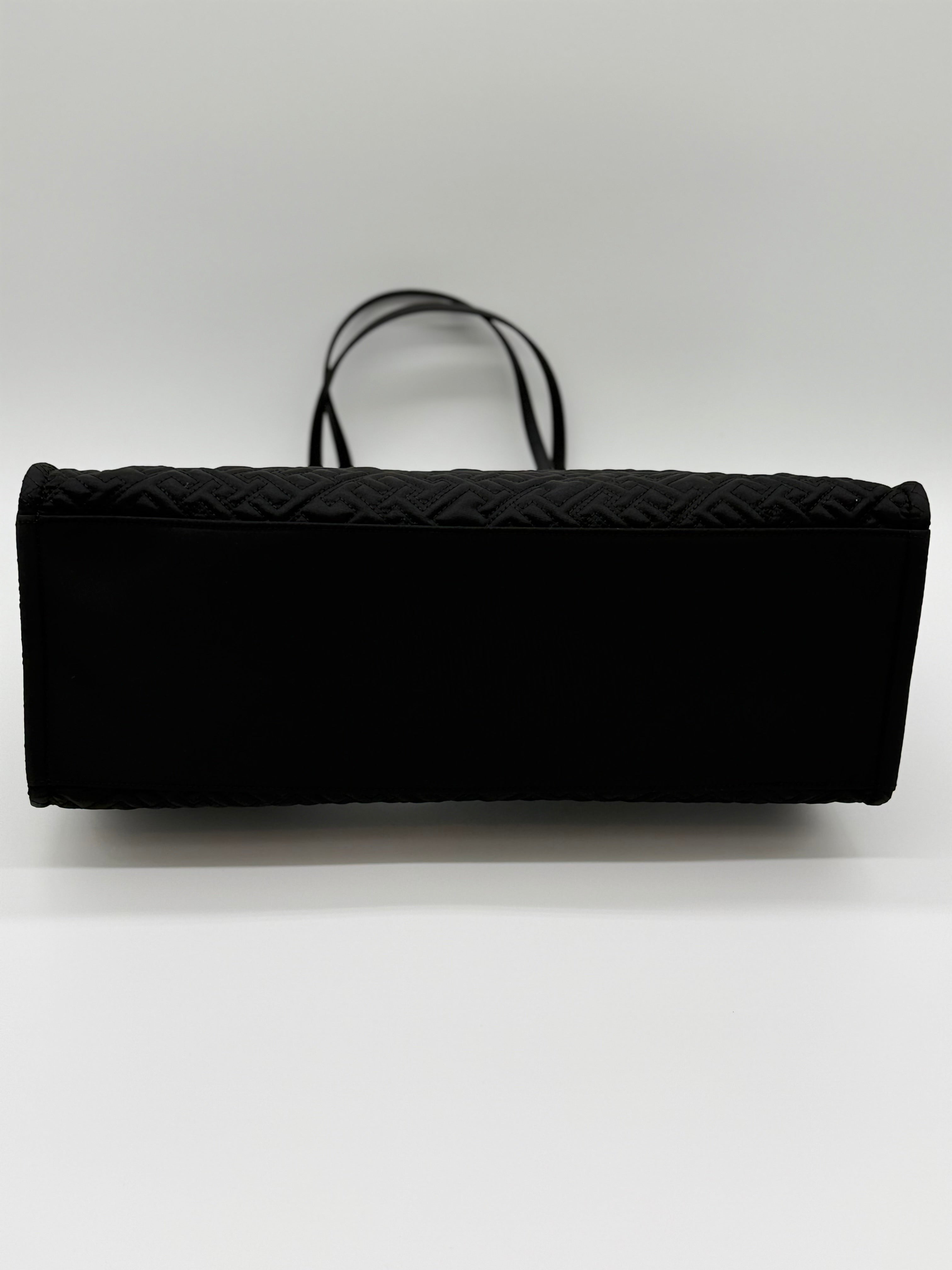 Tommy Hilfiger City Tote-Bag mit TH-Monogramm Black