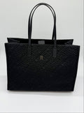 Tommy Hilfiger City Tote-Bag mit TH-Monogramm Black