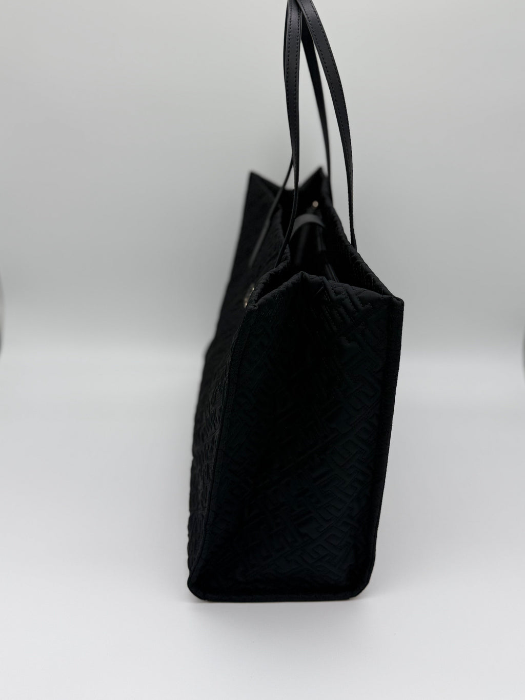 Tommy Hilfiger City Tote-Bag mit TH-Monogramm Black