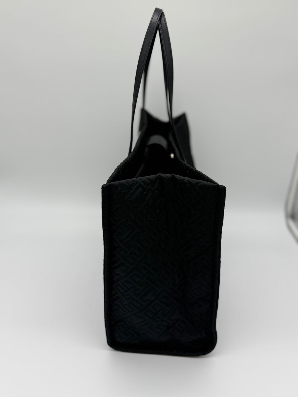 Tommy Hilfiger City Tote-Bag mit TH-Monogramm Black
