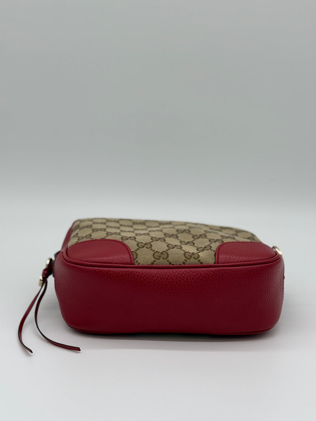 Gucci Tasche, Monogram Mini Bree Messenger Bag Red