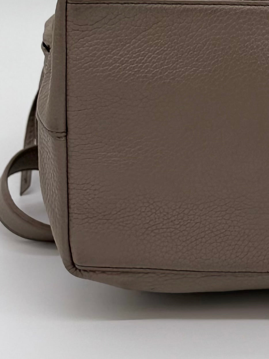 Tory Burch Leder Rucksack, grau Procini Grey Backpack von Tory Burch