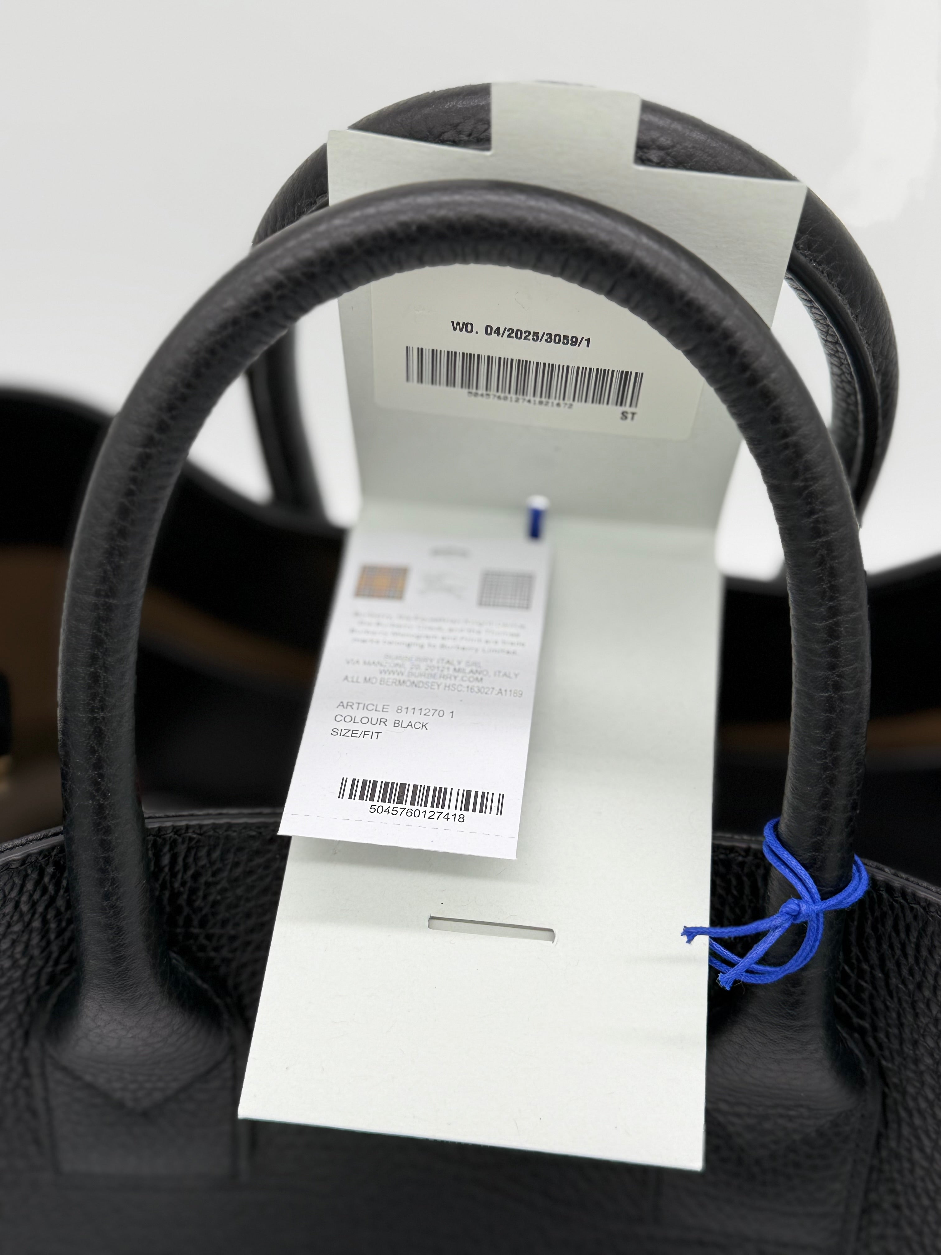 Burberry Bermondsey Tote – Echtheitsetikette Detail