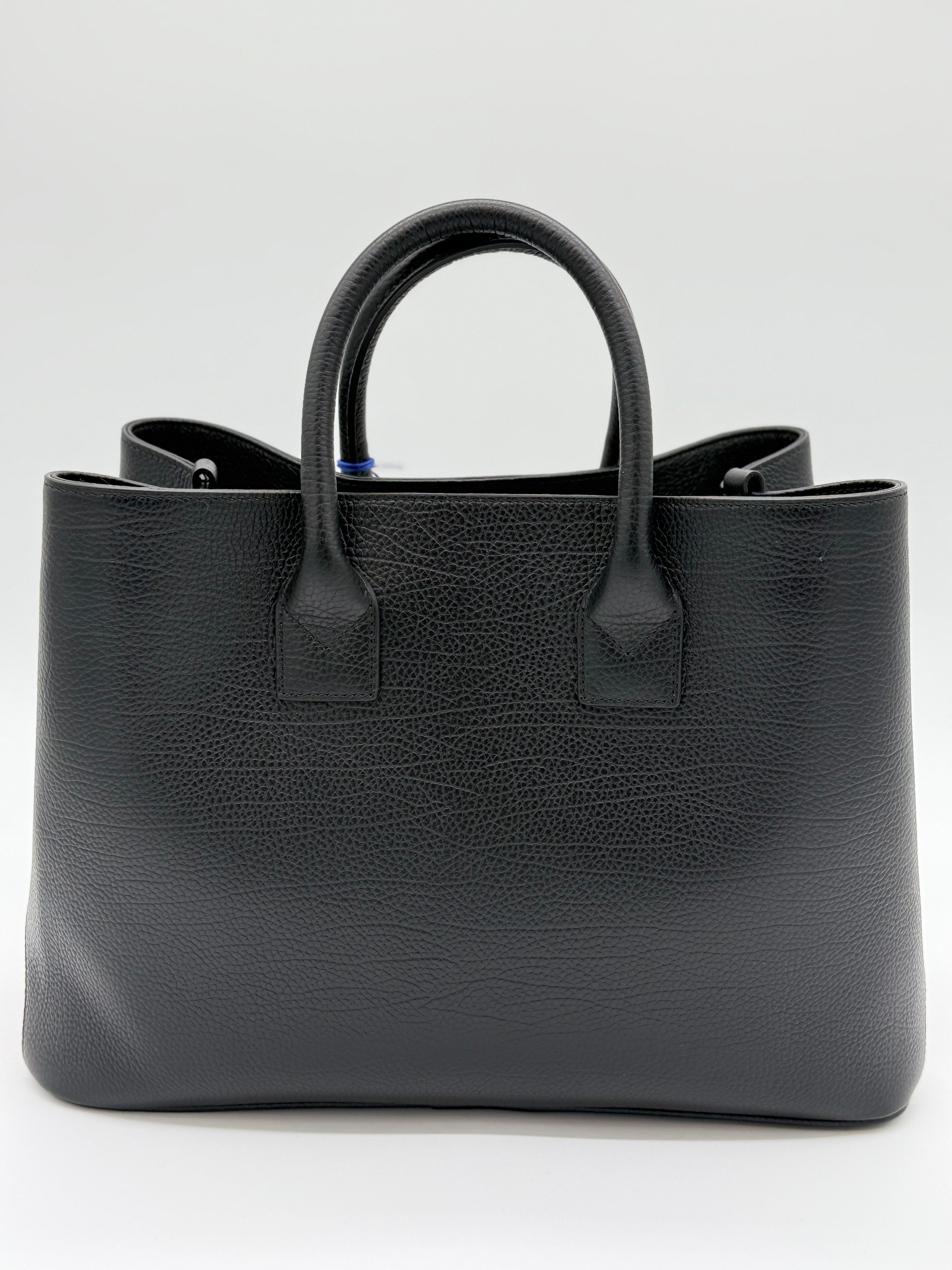Burberry Bermondsey Tote Bag Schwarz – Rückansicht