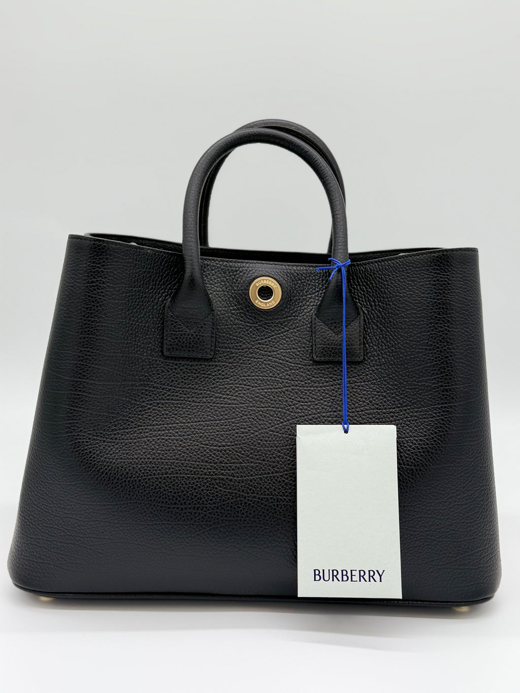 Burberry Bermondsey Tote – Echtheitszertifikat Vorderseite