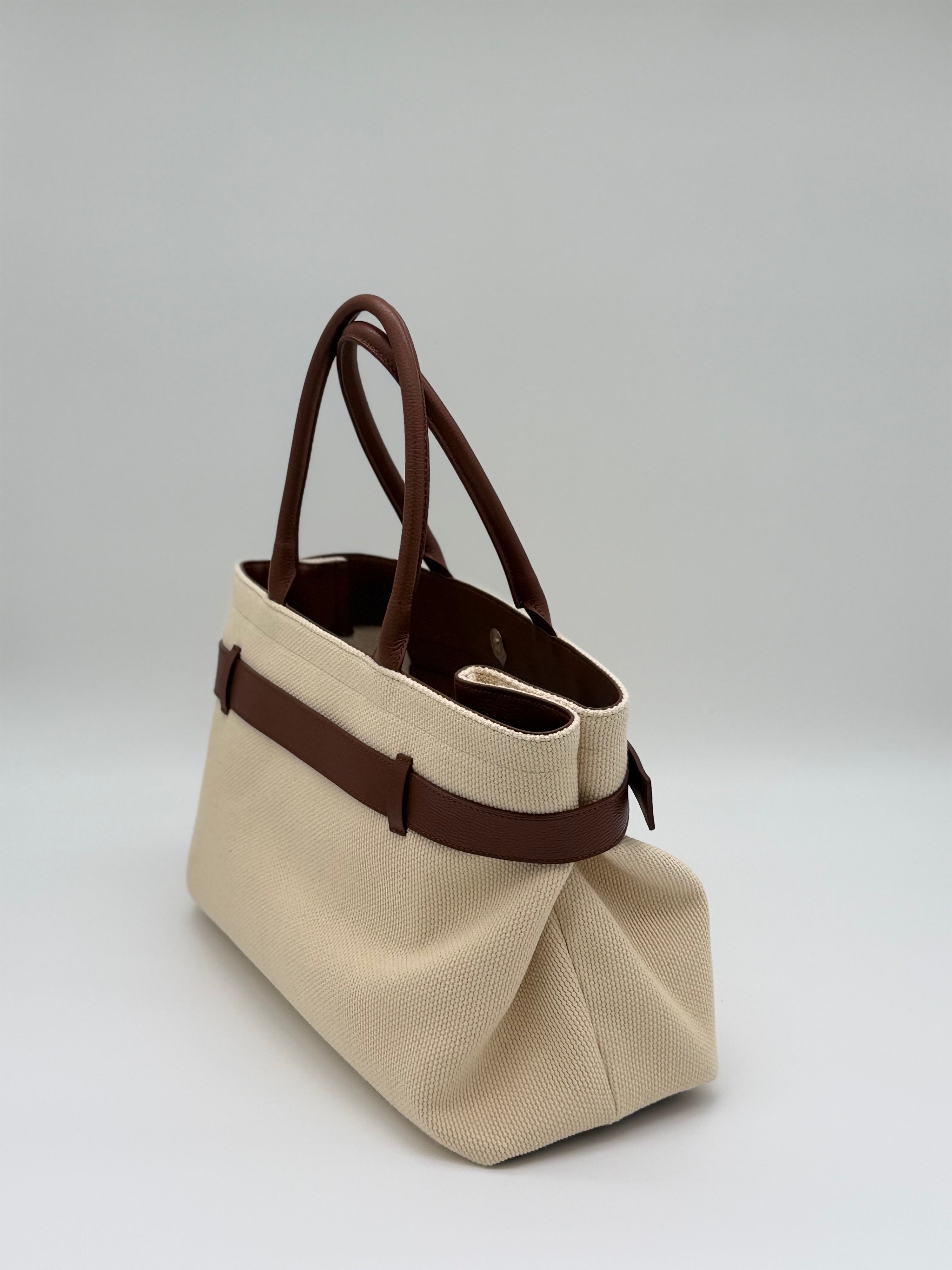 Versace La Medusa Canvas Tote Bag